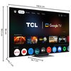 Telewizor TCL 75C8K 75" QD-Mini LED 4K 144 Hz Google TV Dolby Atmos Dolby Vision HDMI 2.1 Smart TV Tak