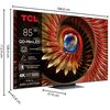 Telewizor TCL 85C8K 85" QD-Mini LED 4K 144 Hz Google TV Dolby Atmos Dolby Vision HDMI 2.1 Smart TV Tak