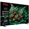 Telewizor TCL 115C7K 115" QD-Mini LED 4K 144Hz Google TV Dolby Vision IQ Dolby Atmos HDMI 2.1