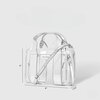 Torba CASE-MATE Micro Tote Bag Przezroczysto-srebrny Materiał wodoodporny Tak