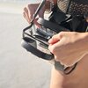 Torba CASE-MATE Micro Tote Bag Przezroczysto-czarny Kieszenie wewnętrzne Nie