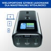 Powerbank CELLULARLINE Ultron 10000 mAh 30W Antracytowy Prąd wyjściowy [A] 2