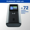 Powerbank CELLULARLINE Ultron 10000 mAh 30W Antracytowy Prąd wyjściowy [A] 2.25