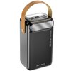 Powerbank AWEI P101K 60000 mAh 22.5W Czarny Prąd wyjściowy [A] 1.5