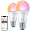 Inteligentna żarówka LED WIZ 929003601032 8.5 W E27 Wi-Fi (2 szt.)