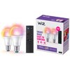 Inteligentna żarówka LED WIZ 8.5 W E27 A60 (60 W) (2 szt.) + Pilot Nowa klasa efektywności energetycznej F