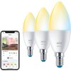 Inteligentna żarówka LED WIZ 929002448733 4.9W E14 Wi-Fi Bluetooth (3 szt.)