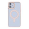 Etui TECTO SHIELD Satin Elegant Mag do Apple iPhone 12/12 Pro Przezroczysto-różowy