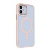 Etui TECTO SHIELD Satin Elegant Mag do Apple iPhone 12/12 Pro Przezroczysto-różowy Model telefonu iPhone 12