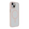 Etui TECTO SHIELD Satin Elegant Mag do Apple iPhone 13 Przezroczysto-różowy Model telefonu iPhone 13