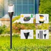 Lampa solarna LED FOREVER LIGHT Sunari FLS-230 Czarny Głębokość [mm] 75