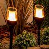 Lampa solarna LED FOREVER LIGHT Sunari FLS-230 Czarny Wyposażenie Akumulator AA NI-MH