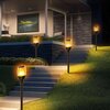 Lampa solarna LED FOREVER LIGHT Sunari FLS-230 Czarny Czujnik Zmierzchu