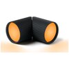 Lampka LEXON Ray Light Czarny (2 szt.) Dla dzieci Nie