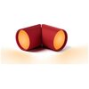 Lampka LEXON Ray Light Czerwony (2 szt.) Materiał Magnes