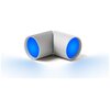 Lampka LEXON Ray Light Aluminium (2 szt.) Materiał ABS