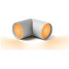 Lampka LEXON Ray Light Aluminium (2 szt.) Materiał Magnes