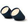 Lampka LEXON Ray Light Niebieski (2 szt.) Materiał Silikon