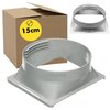 Adapter MISSION AIR do rury klimatyzatora przenośnego średnica 15 cm Materiał Tworzywo sztuczne