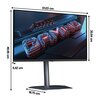 Monitor GIGABYTE MO27Q2 27" 2560x1440px 240Hz 0.03 ms [GTG] Częstotliwość odświeżania obrazu [Hz] 240