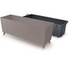Donica PROSPERPLAST Urbi Case (77 x 23.5 x 30 cm) Brązowy Materiał Tworzywo sztuczne