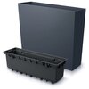Donica PROSPERPLAST Urbi Case Tower (77 x 23.5 x 68.5 cm) Antracytowy Rodzaj Doniczka