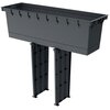 Donica PROSPERPLAST Urbi Case Tower (77 x 23.5 x 68.5 cm) Antracytowy Wymiary [mm] 770 x 685 x 235