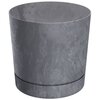 Donica PROSPERPLAST Tubo P Beton Effect (17.8 x 17.5 cm) Ciemnoszary