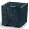 Doniczka PROSPERPLAST Sierra Square Beton Effect DSI300E Antracytowy