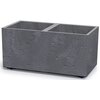 Donica PROSPERPLAST Sierra Square Beton Effect DSI800E Marengo
