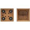 Donica PROSPERPLAST Madera Case ECO Wood DMA600W Naturo Wymiary [mm] 288 x 290 x 577