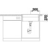 Zlewozmywak BLANCO Etagon 6 525890 Czarny Szerokość [cm] 60