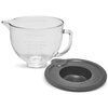 Misa KITCHENAID 5KSM5GB  poj.4.7 l Materiał wykonania Szkło