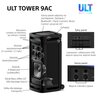 Power Audio SONY ULT Tower 9 AC Karaoke Czarny Informacje dodatkowe Kółka