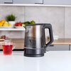 Czajnik bezprzewodowy MPM MCZ-125  Inox+szkło Wykonanie Stal nierdzewna