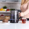 Czajnik bezprzewodowy MPM MCZ-125  Inox+szkło Element grzejny Grzałka ukryta