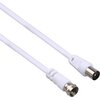 Kabel antenowy gniazdo - wtyk TECHNISAT 1.5 m Biały