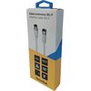 Kabel antenowy gniazdo - wtyk TECHNISAT 1.5 m Biały Długość [m] 1.5