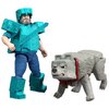 Zestaw figurek MINECRAFT Man's Best Wolf JFR71 Gwarancja 24 miesiące