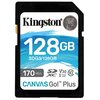 Karta pamięci KINGSTON Canvas Go! Plus SDXC 128GB