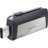 Pendrive SANDISK Ultra Dual Drive 128GB, USB-C / USB 3.2 Gen. 1 (USB 3.0), Odczyt 150 Mb/s Szerokość [mm] 9.4