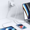Ładowarka sieciowa USAMS US-CC180 65W Gan Fast Charging Biały Rodzaj złącza USB - 1 szt.