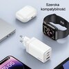 Ładowarka sieciowa USAMS US-CC180 65W Gan Fast Charging Biały Rodzaj Ładowarka sieciowa