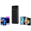 Powerbank USAMS US-CD198 10000mAh 10W Czarny Typ kabla Kabel USB-A - USB-C
