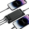 Powerbank USAMS US-CD198 10000mAh 10W Czarny Diody LED Nie