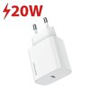 Ładowarka sieciowa USAMS T65 CC226TC01 20W Biały