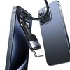 Kabel USB-C - USB-C USAMS SJ724USBSG01 60W 1.2m Czarny Obsługiwane zasilanie [W] do 60