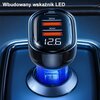 Ładowarka samochodowa USAMS US-CC159 80W Fast Charge Czarny Napięcie wejściowe [V] 12