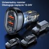 Ładowarka samochodowa USAMS US-CC159 80W Fast Charge Niebieski Napięcie wyjściowe [V] 9