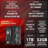 Komputer MAD DOG DIAXID605-I14DR32 i5-14400F 32GB RAM 1TB SSD Arc B580 Wi-Fi Procesor Intel Core i5-14400F